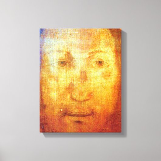 ベロニカのベールはイエスの聖なる顔である。 キャンバスプリント (正面)