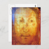 ベロニカのベールはイエスの聖なる顔である。 ポストカード (正面/裏面)