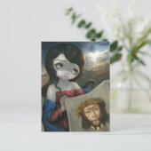 「ベロニカのベール」のはがき ポストカード (スタンド正面)