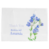 ベロニカ結婚の青い花嫁のメイド抱き枕 ラージペーパーバッグ (裏面)