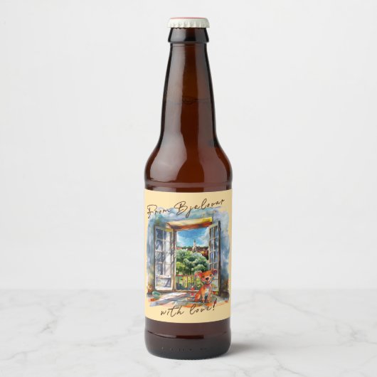 ベロバール ビールラベル (正面)