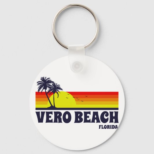 ベロビーチフロリダ キーホルダー (正面)