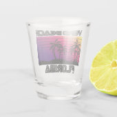 ベロビーチフロリダ ショットグラス (裏面)