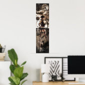 ベロリア墓誌ポスター ポスター (ホームオフィス)