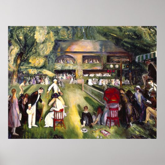 ベローズ – テニス素晴らしin Newport, art, ポスター (正面)