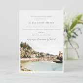 ベローナアディゲリバーイタリアウォーターカラーブライダルシャワー 招待状 (スタンド正面)