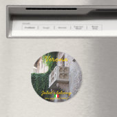 ベローナイタリアジュリエットのバルコニー磁石デザイン マグネット (インサイチュ (食洗機))