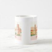 ベローナイタリアパステルトラベルジュリエズバルコニー コーヒーマグカップ (中央)