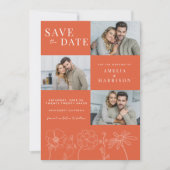 ベローナエレガントフローラフォー結婚フォト セーブザデート (正面)