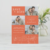 ベローナエレガントフローラフォー結婚フォト セーブザデート (スタンド正面)