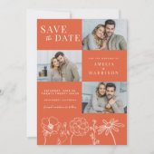 ベローナエレガントフローラフォー結婚フォト セーブザデート (正面)