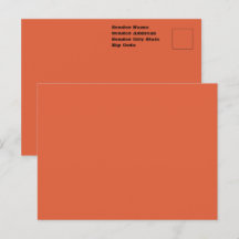 ベローナサンセットオレンジカ無地のラー