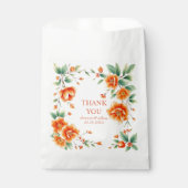 ベローナサンセットオレンジフレーム結婚ズサンキュー フェイバーバッグ (正面)