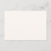 ベローナサンセットオレンジ結婚ズ詳細 エンクロージャーカード (裏面)