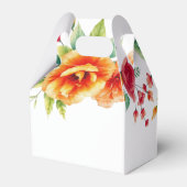 ベローナサンセットオレンジ結婚色の花の世話 フェイバーボックス (裏面サイド)