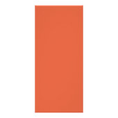 ベローナサンセットオレンジ結婚色の花の名刺 ラックカード (裏面)