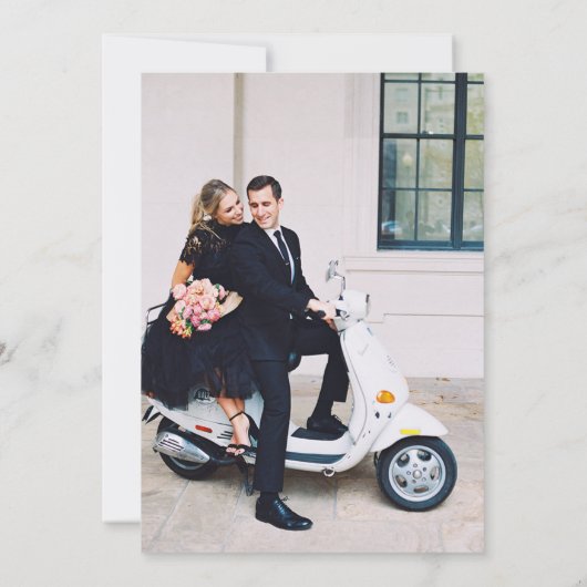 ベローナサンセット結婚ズ セーブザデート (裏面)