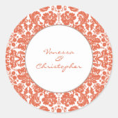 ベローナサンセット結婚ズ ラウンドシール (正面)