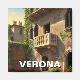 ベローナバルコニーイタリアトラベル マグネット