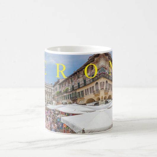 ベローナピアッツァエルベビューコーヒーマグ コーヒーマグカップ (中央)