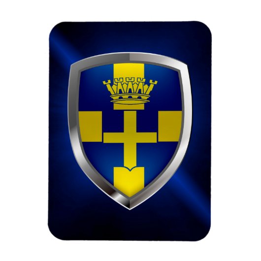 ベローナメトタリックのエンブレム マグネット (縦)