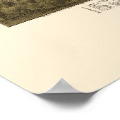 ベローナ&オークモント, PAパノラママップ – 1896 ポスター (角)