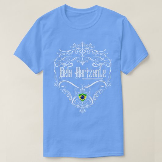 ベロ・オリゾンテ ヴィンテージ デザイン 1 Tシャツ (デザイン正面)