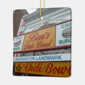 ベンのチリボウル:象徴的なDCランドマーク セラミックオーナメント (左)