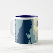 ベンのマグの息子- 「ベンフランクリンDoop ツートーンマグカップ (正面左)