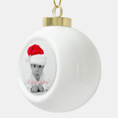 ベンの初めてのクリスマス! セラミックボールオーナメント (右)