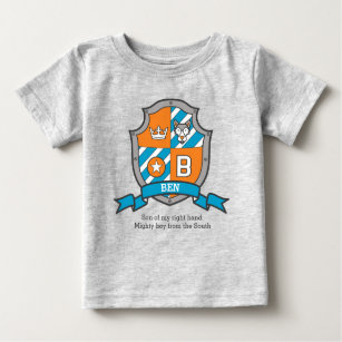 ベンの男の子Bの名前及び意味は盾犬をナイト爵に叙します ベビーTシャツ