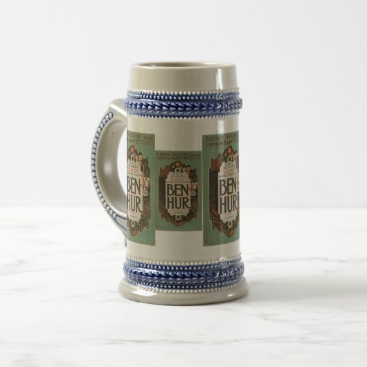 ベンのhurのヴィンテージの芸術のジョッキのマグ ビールジョッキ (正面左)