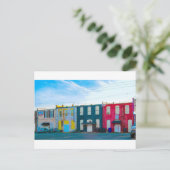 ベンカラフルソン建物 ポストカード (スタンド正面)