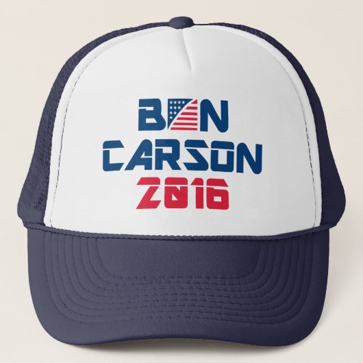 ベンカーソン2016年 キャップ (正面)