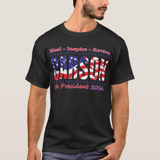 ベンカーソン Tシャツ (正面)
