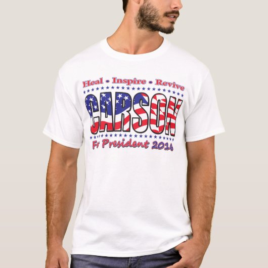 ベンカーソン Tシャツ (正面)