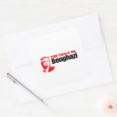 ベンガジの獣 スクエアシール (封筒)