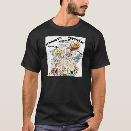 ベンガジシャッフル ジョーク Tシャツ (正面)