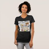 ベンガジシャッフル ジョーク Tシャツ (正面フル)