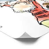 ベンガジ・シャッフルおもしろいポスター ポスター (角)