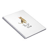 ベンガルのお母さん可愛い猫のお母さん子猫ガールギフト ノートブック (右側)