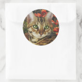 ベンガルのカードとシール ラウンドシール (バッグ)