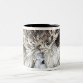 ベンガルのワシミミズク ツートーンマグカップ (中央)