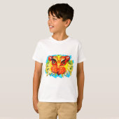 ベンガルの新年のライオンの服装 Tシャツ (正面フル)