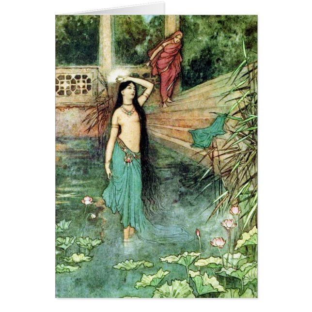 ベンガルの~のヴィンテージのファインアートの民俗物語 (正面)