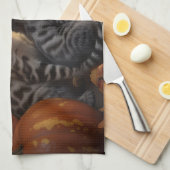 ベンガルキットンオータムデライトカボチャ キッチンタオル (四つ折り)