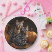 ベンガルキットンオータムデライトカボチャ ペーパープレート (パーティー)