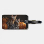 ベンガルキットンオータムデライトカボチャ ラゲッジタグ (裏面横)