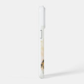 ベンガルキャットの水彩肖像画 iPhoneケース (右側面)