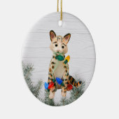 ベンガルキャットオーナメント セラミックオーナメント (右)